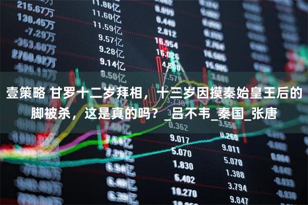 壹策略 甘罗十二岁拜相，十三岁因摸秦始皇王后的脚被杀，这是真的吗？_吕不韦_秦国_张唐